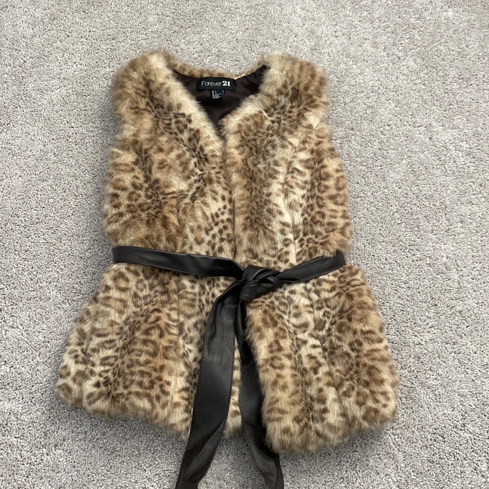 Forever 21 Faux Fur Vest